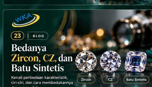 Bedanya Zircon, CZ, dan Batu Sintetis: Panduan untuk Penjual Perhiasan
