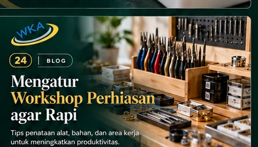 Mengatur Workshop Perhiasan agar Rapi dan Produktif