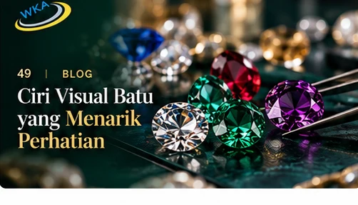Ciri Visual Batu Permata yang Menarik Perhatian Pembeli