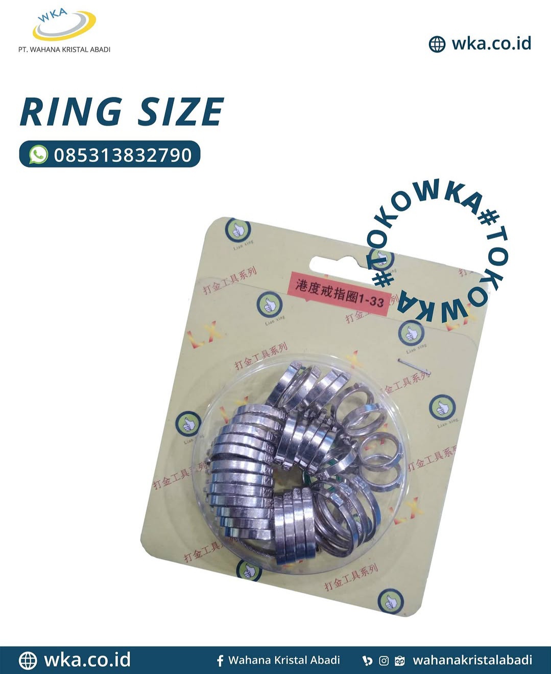 HK RING SIZES (1-33)